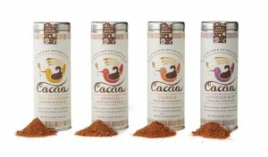 Four tubes of unique hot cacao