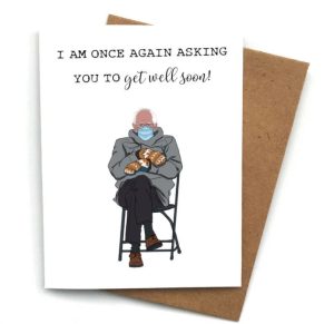 Funny get well quotes card from Saunders