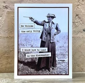 funny international Women's Day quotes Funny vitage photo card for International Women's Day