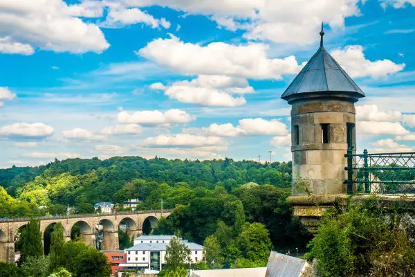 A photo of Luxembourg City