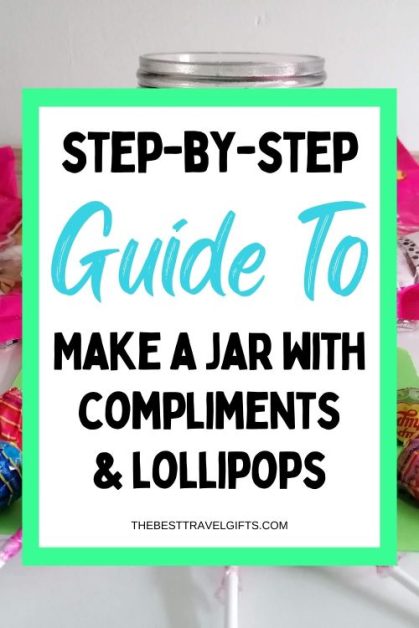 personalized DIY lollipop holder