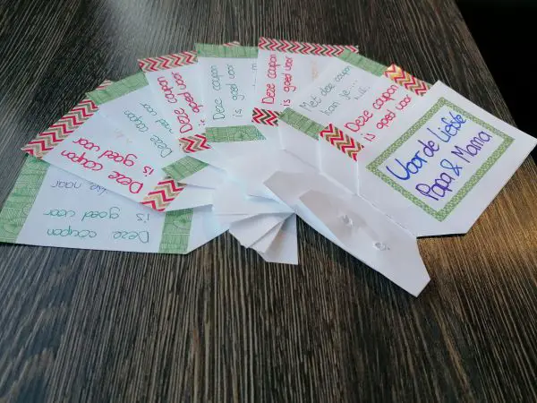 DIY vouchers for people