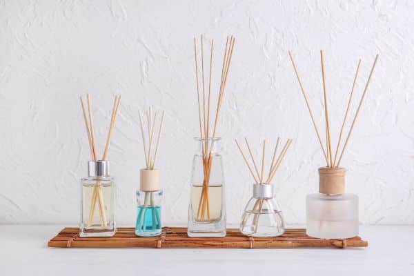 Five room diffusers