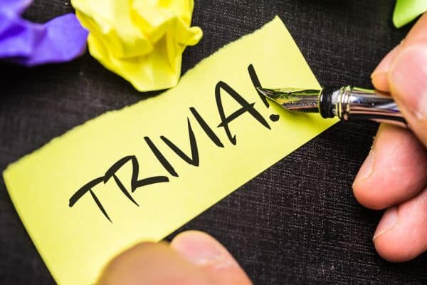 A note with "trivia"