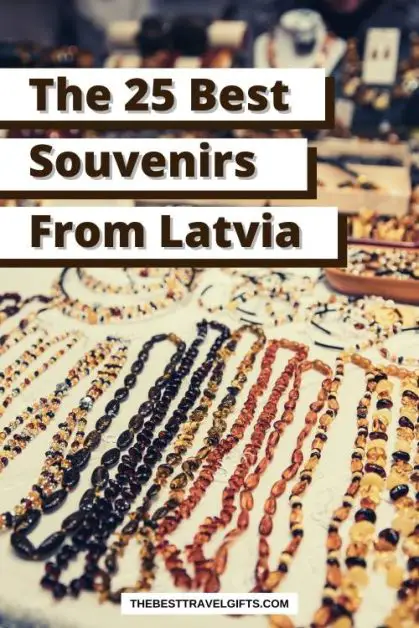 Latvian gifts the 25 best Latvian gifts and souvenirs with a table with amber jewelry