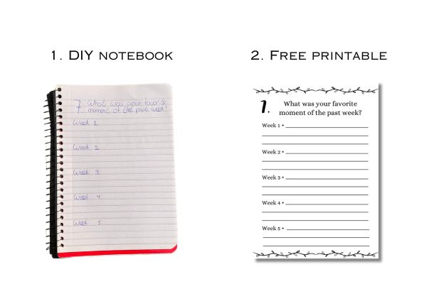 two examples of how to make your own jorunal