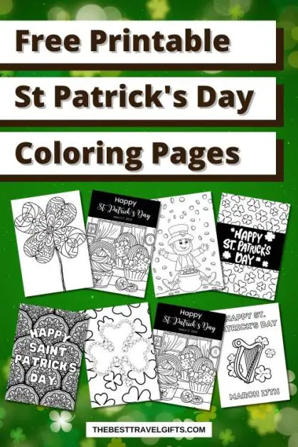 st. patrick's day coloring pages free printable St Patrick's Day coloring pages