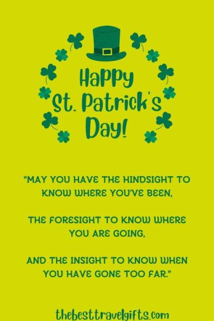 Happy St Patrick's Day with a funny poem