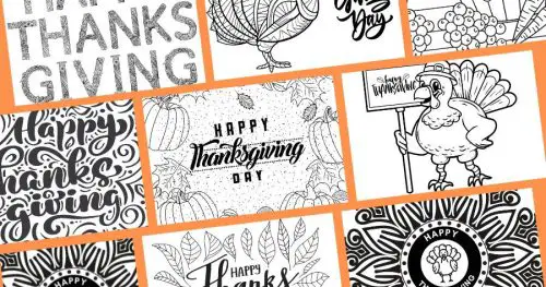 25 Free Thanksgiving Coloring Pages For Kids & Adults